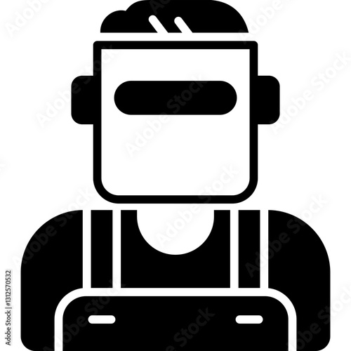 Welder Icon Vector Element