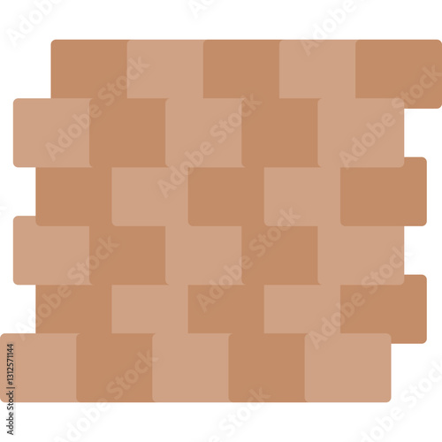 Brickwork Icon Vector Element