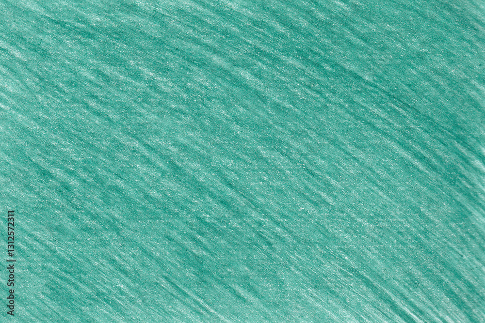 Green pencil hatched texture. Background colored with green pencil.