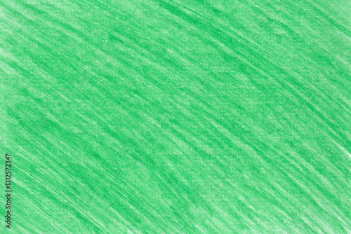 Obraz na płótnie Green pencil hatched texture. Background colored with green pencil. w salonie