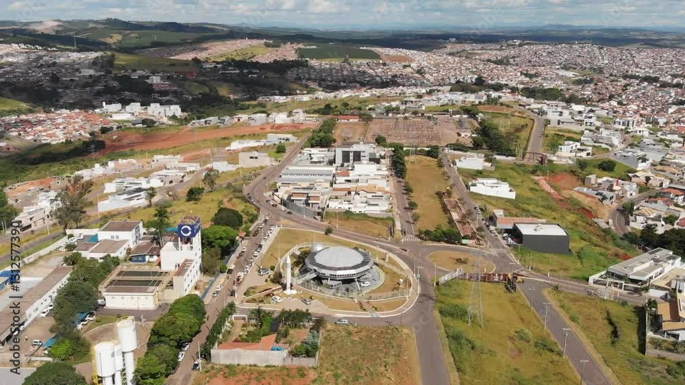 Vista panorâmica de Varginha, Minas Gerais