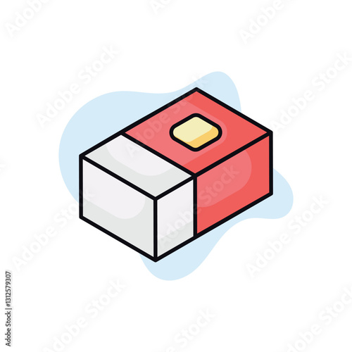 Eraser stock illustration