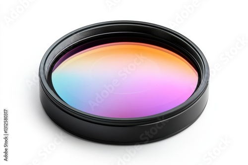 3D Macro Lens for Mobile Isolated and White Background