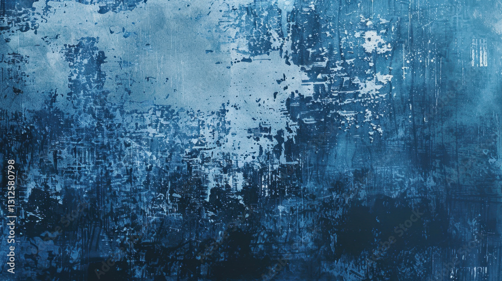 Obraz premium blue digital texture with grain