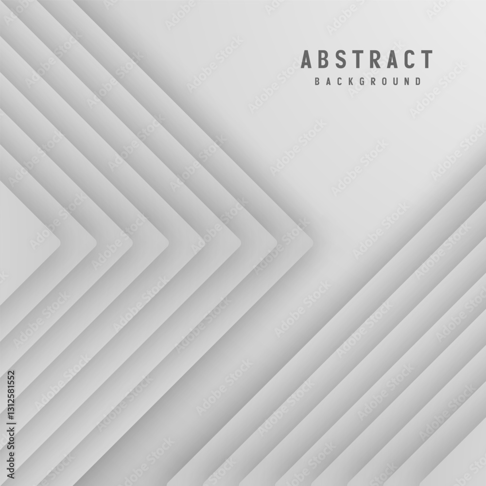 Obraz premium Grey abstract arrow design background; website template