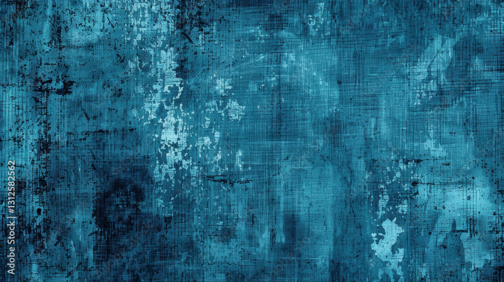 Obraz premium blue digital texture with grain