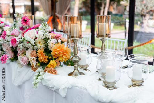 Elegant floral arrangement ...