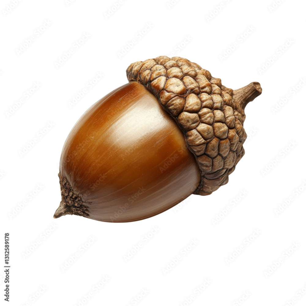 Closeup of a Stunning Acorn . Transparent background PNG Closeup of a Stunning Acorn . Transparent background PNG