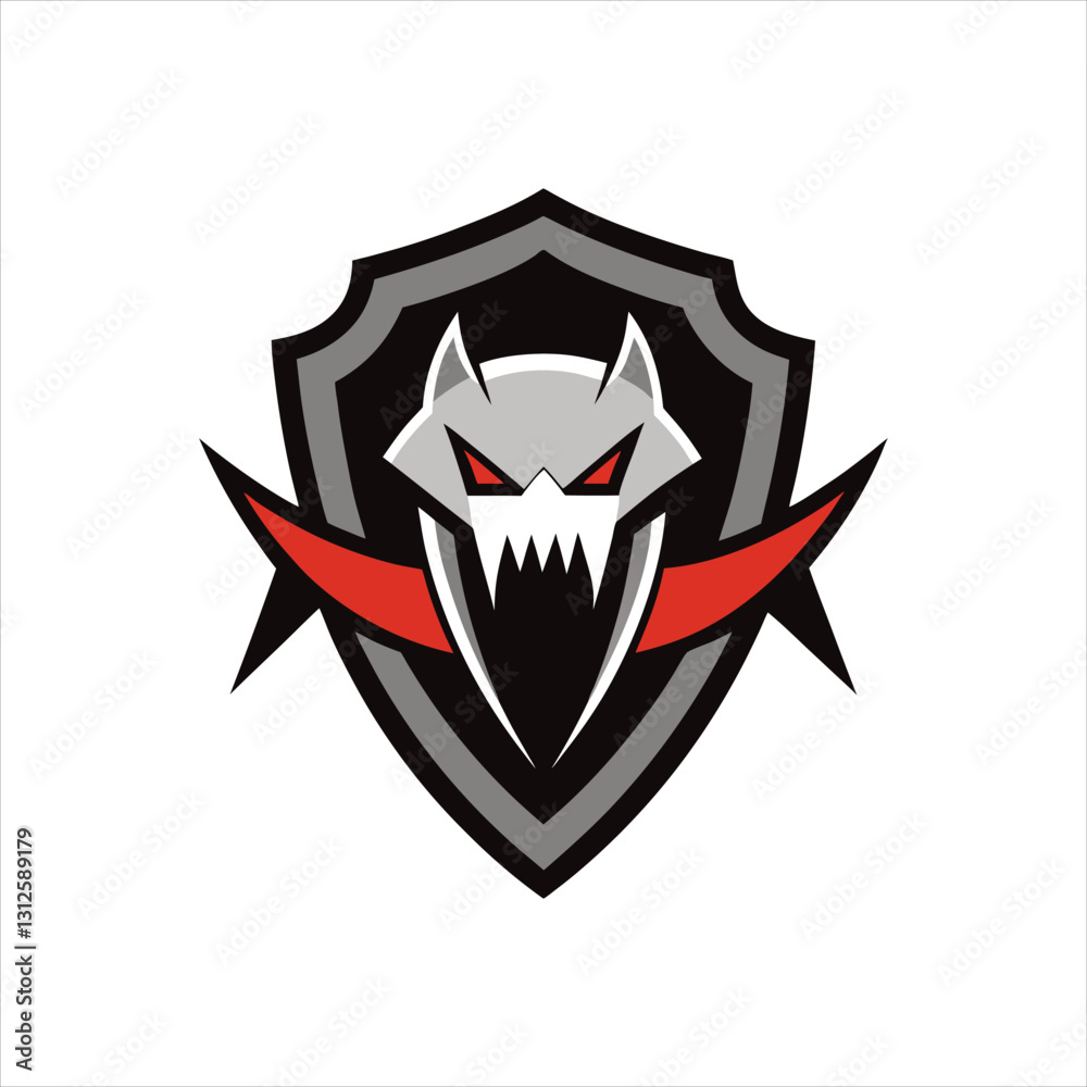 Twilight Fang Emblem Digital Vector Icon and Logo Twilight Fang Emblem Digital Vector Icon and Logo
