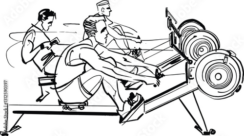 A functional fitness race that combines endurance, strength, and speed through running, sled pushes, rowing, and bodyweight exercises