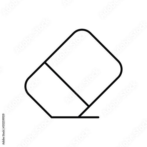 Eraser stock illustration