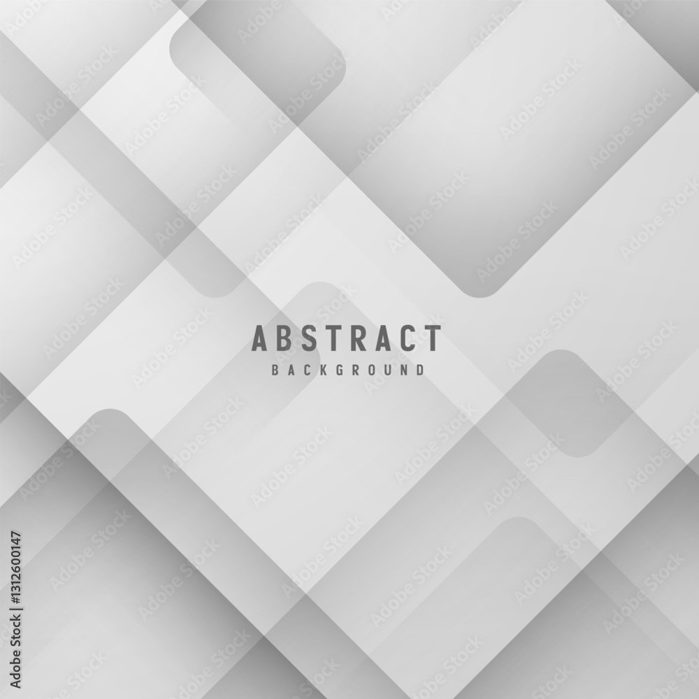Fototapeta premium Grey abstract geometric background; website design (1)