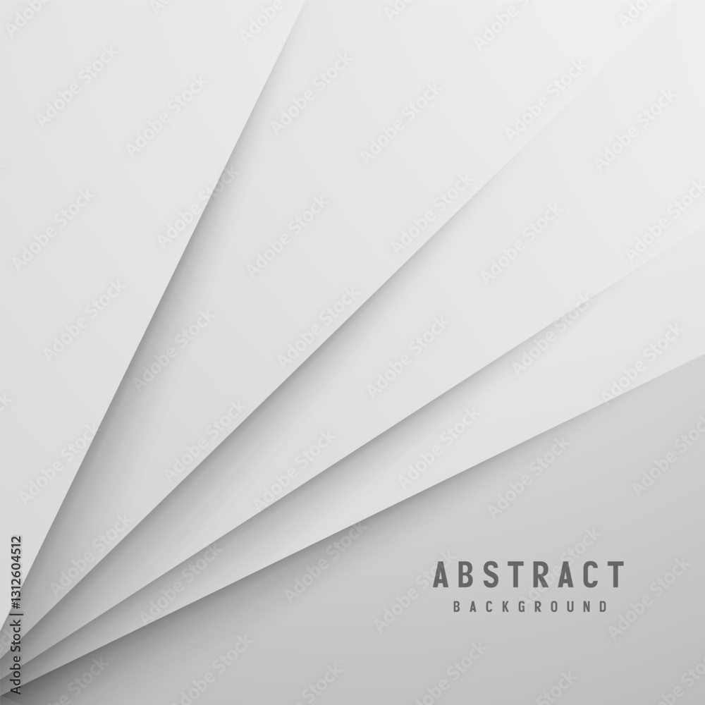 Grey abstract layered background design Grey abstract layered background design