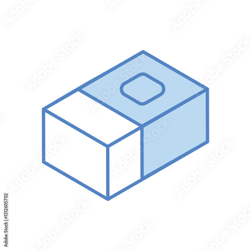 Eraser stock illustration