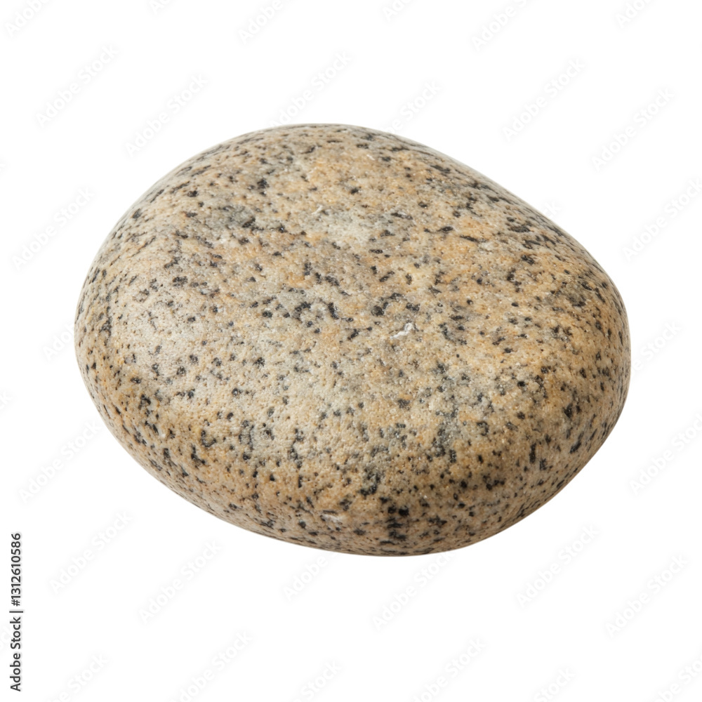 Fototapeta premium A Polished Round Stone . Transparent background PNG