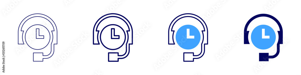 Support association icon in 4 different styles. Thin Line, Line, Bold Line, Duotone. Duotone style. Editable stroke Support association icon in 4 different styles. Thin Line, Line, Bold Line, Duotone. Duotone style. Editable stroke