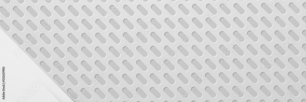 Grey perforated panel background, diagonal pattern, website template