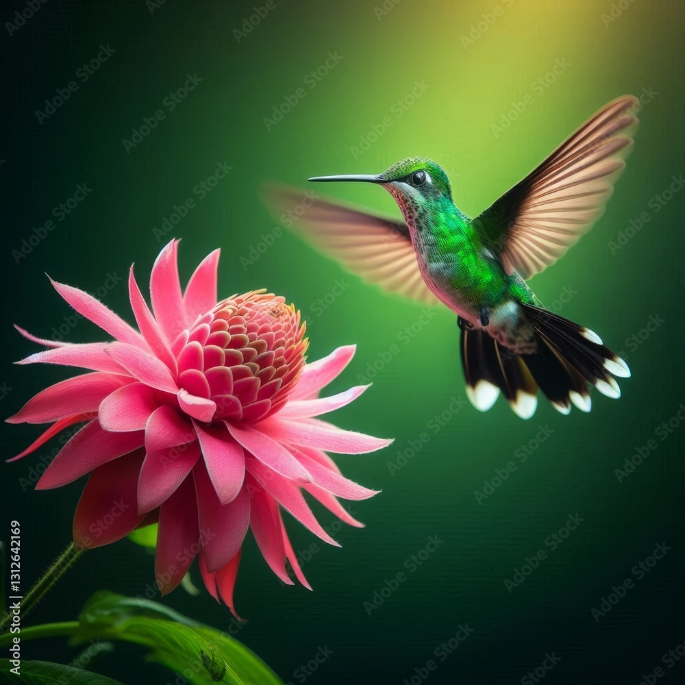 Obraz premium The Precision of a Hummingbird