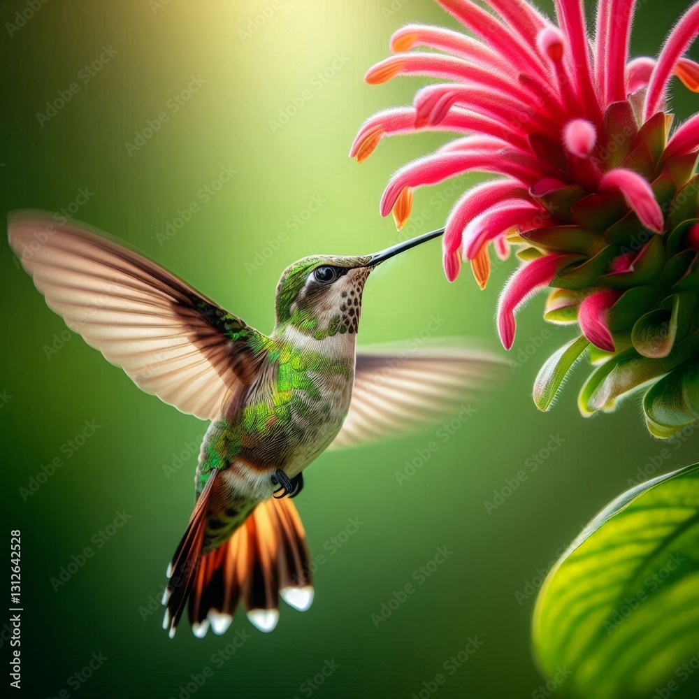 Fototapeta premium The Art of a Hummingbird’s Motion