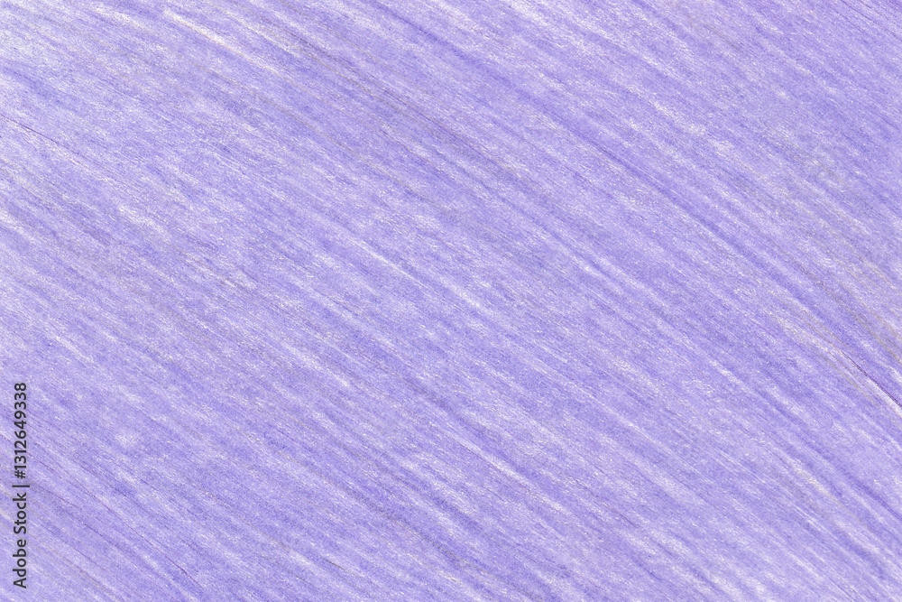 Blue-violet pencil hatched texture. Background colored with pencil.