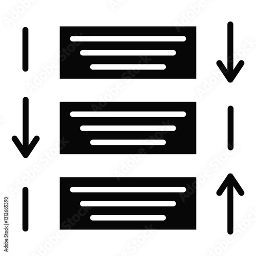 Rearrange Tasks Icon