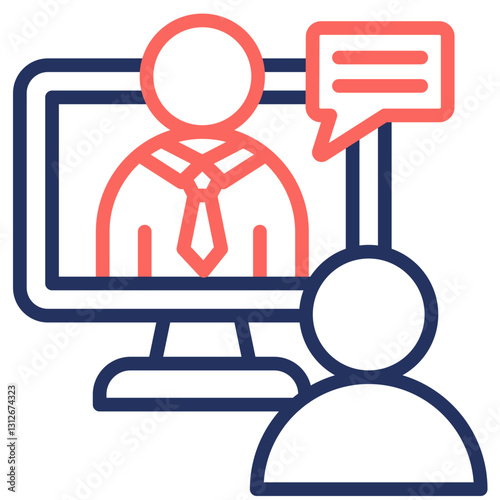 Online Conference Icon