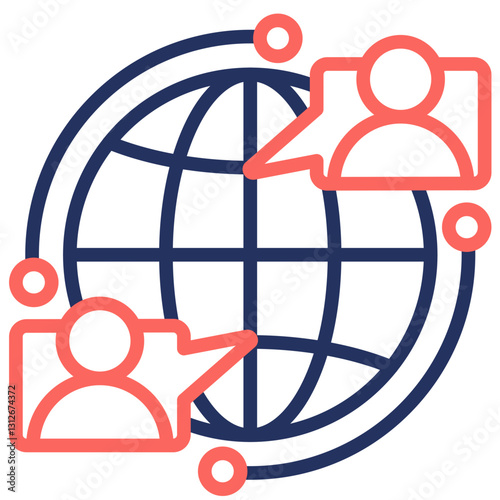 Global Communication Icon