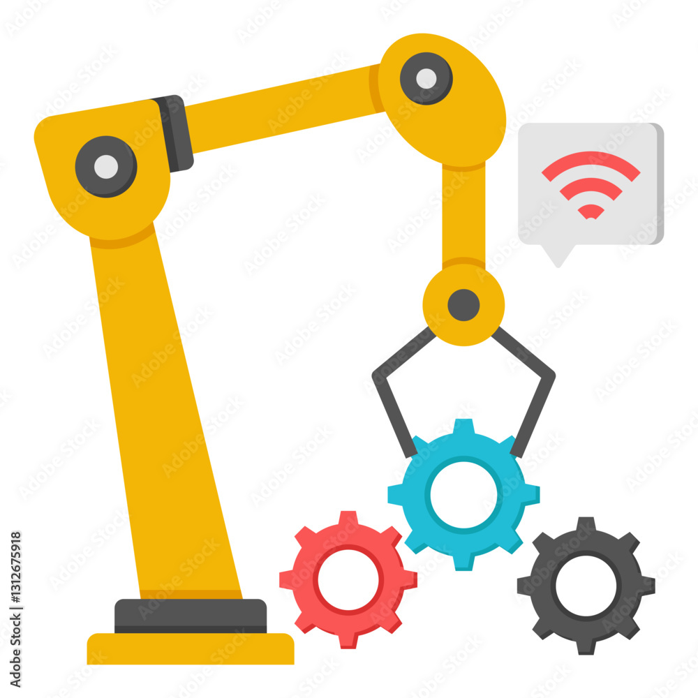 Premium download icon of robotic arm Premium download icon of robotic arm