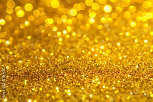 yellow glitter texture
