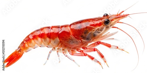 Wallpaper Mural cherry shrimp isolated on white background Torontodigital.ca