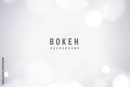 White bokeh background, digital art, light blur, website design