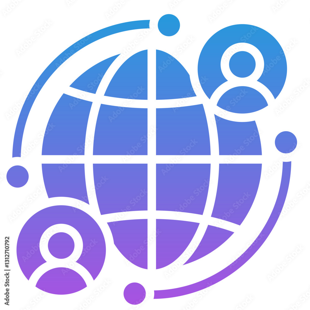 Global Connection Icon Global Connection Icon