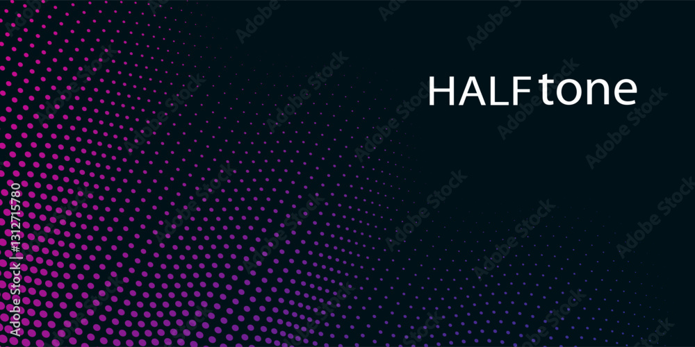 Vector halftone gradient effect. Vibrant abstract black background modern Vector halftone gradient effect. Vibrant abstract black background modern