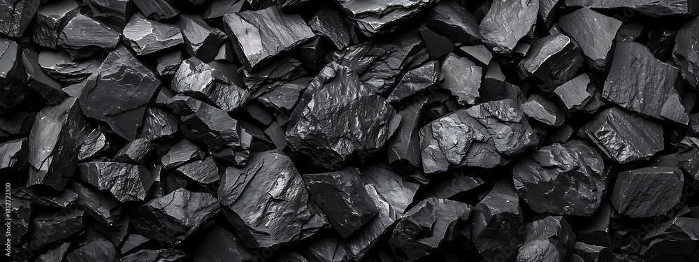 Black slate rock texture background, top view Black slate rock texture background, top view