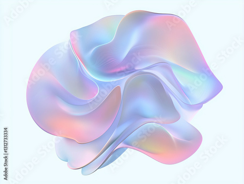 Adstract gradient shape