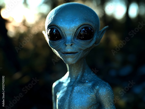 Alien Portrait for Forest Dusk.