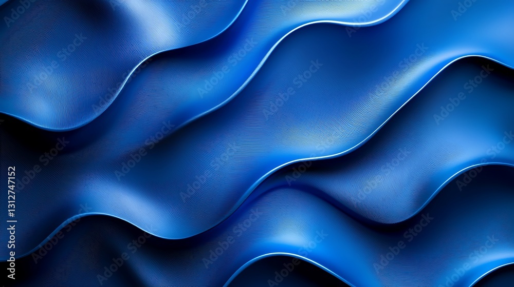 Abstract Blue Waves Flowing Elegant Background Texture Design Abstract Blue Waves Flowing Elegant Background Texture Design
