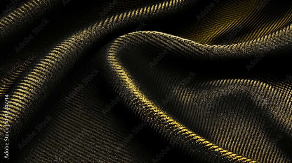 custom made wallpaper toronto digitalLuxurious dark fabric with subtle gold highlights. Elegant texture and rich color.