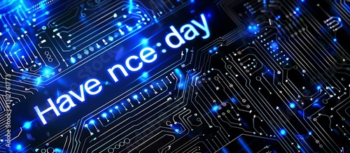fiber optics background with lots light spots