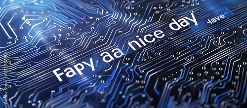 circuit board background
