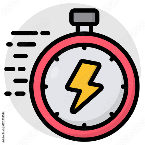 Premium download icon of flash sale 