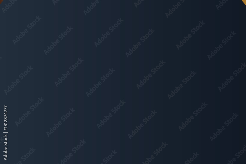 Obraz premium Dark blue gold corner frame background