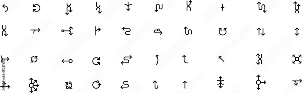 a set of different symbols that are arranged in a circle
a set of different symbols that are arranged in a circle