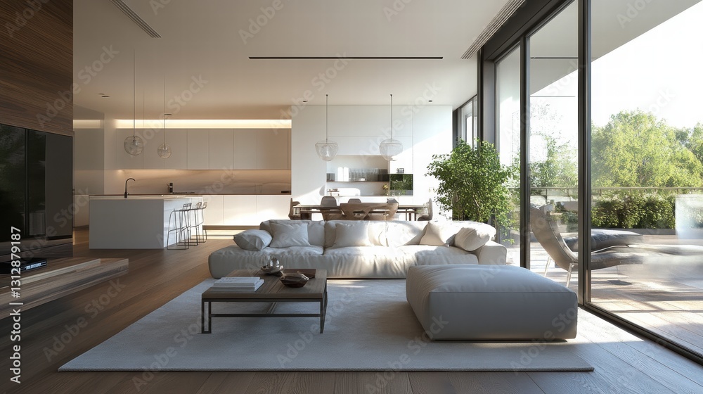 Fototapeta premium Professional Realtor Showing New Apartment to Client - Image 3