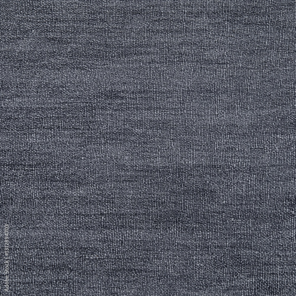 Gray textured fabric surface closeup with detailed weave pattern Gray textured fabric surface closeup with detailed weave pattern