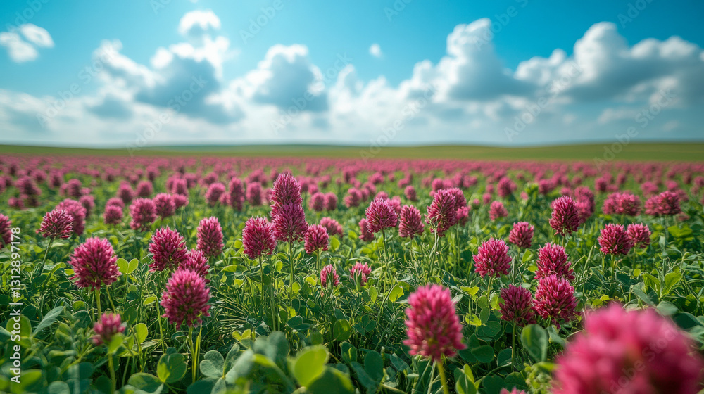 Vibrant green cover crops flourish in a field dedicated to regenerative agriculture practices enhancing soil health Vibrant green cover crops flourish in a field dedicated to regenerative agriculture practices enhancing soil health