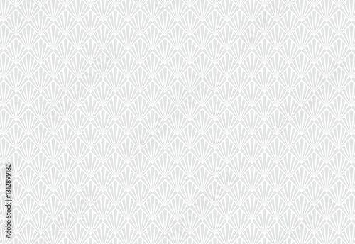 Classic seashell vector design with intricate details in stunning grey and white. Ideal for vintage themed designs, home decor, as a background and elegant seamless pattern.