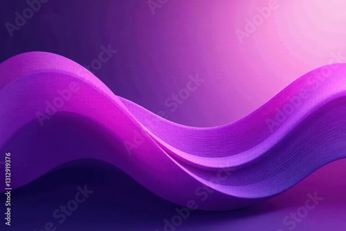 Abstract purple shapes, subtle gradients, elegant flow, curve, elegant
