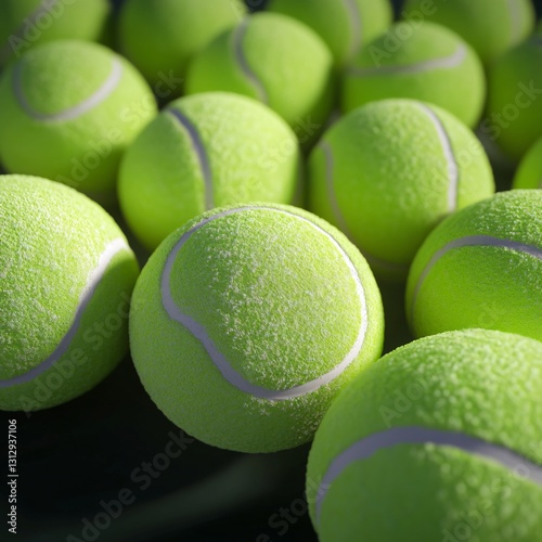 Professional Tennis Balls Image for Sports Enthusiasts