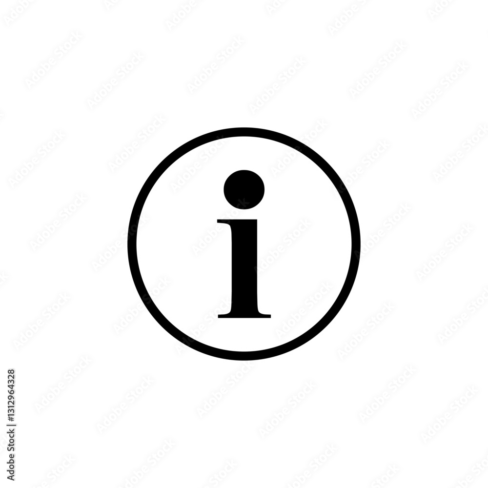 Information sign icon logo design. about us sign and symbol. question mark icon Information sign icon logo design. about us sign and symbol. question mark icon